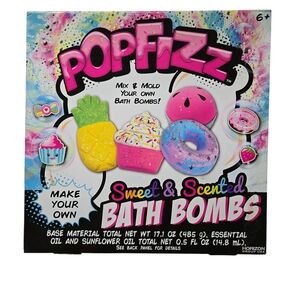 PopFizz Sweet & Scented Bath Bombs